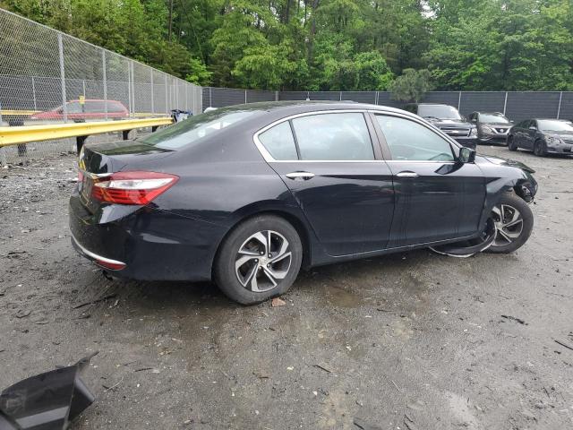 1HGCR2F32HA070462 - 2017 HONDA ACCORD LX BLACK photo 3