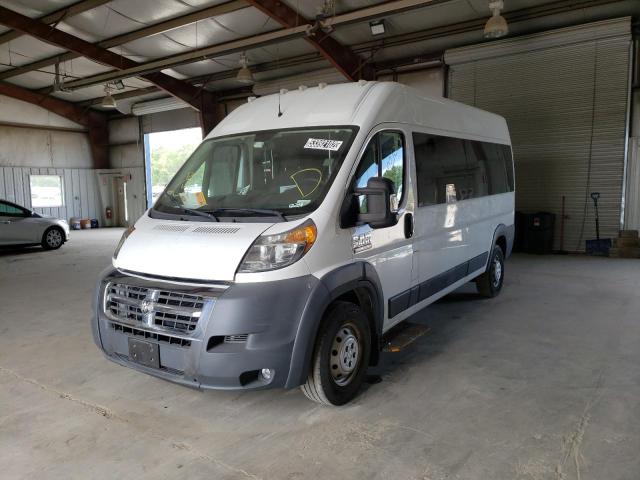3C6TRVPG4GE108438 - 2016 RAM PROMASTER 2500 HIGH Blanco foto 2