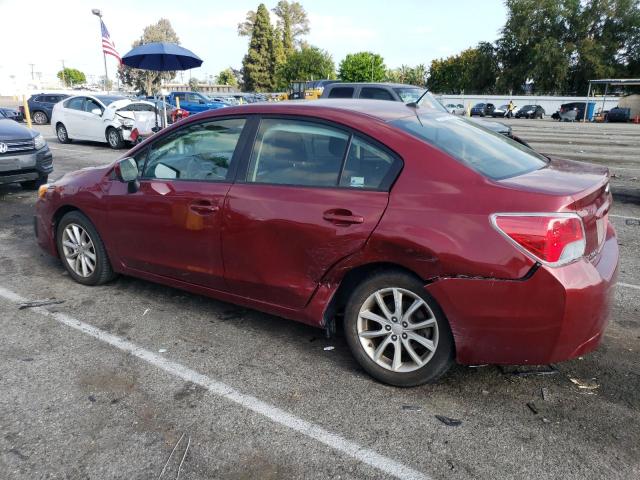 JF1GJAC61EH024923 - 2014 SUBARU IMPREZA PREMIUM RED photo 2