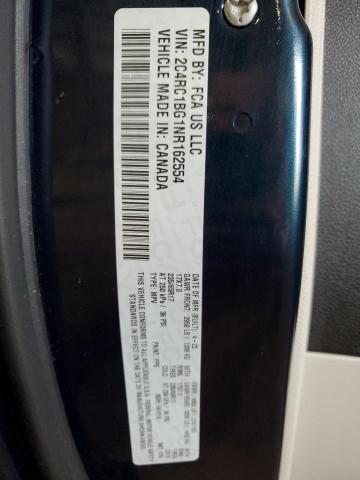 2C4RC1BG1NR162554 - 2022 CHRYSLER PACIFICA TOURING L BLUE photo 13