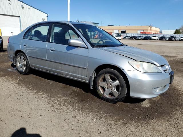 2HGES16874H915174 - 2004 HONDA CIVIC SI SILVER photo 4