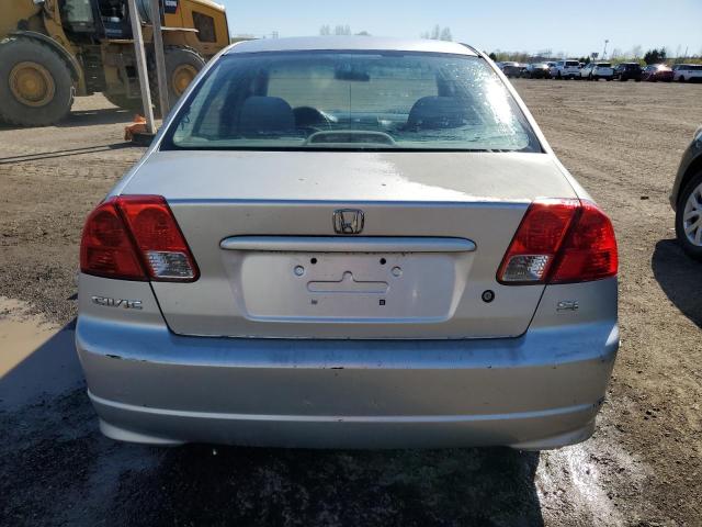 2HGES16874H915174 - 2004 HONDA CIVIC SI SILVER photo 6