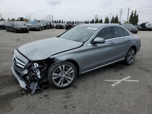 55SWF4HB5GU150461 - 2016 MERCEDES-BENZ C 350E GRAY photo 1