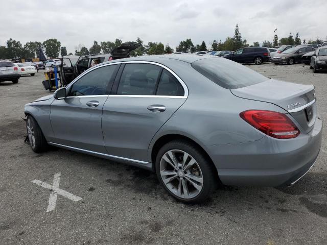 55SWF4HB5GU150461 - 2016 MERCEDES-BENZ C 350E GRAY photo 2