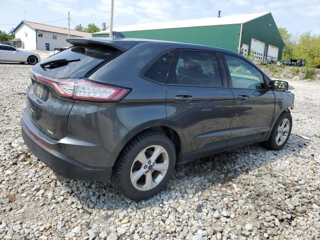 2FMPK4G98GBC00374 - 2016 FORD EDGE SE CHARCOAL photo 3