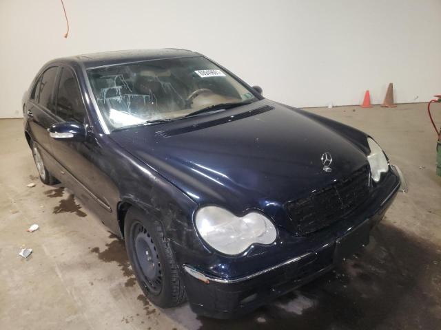 WDBRF81J73F396732 - 2003 MERCEDES-BENZ C 240 4MATIC BLUE photo 1