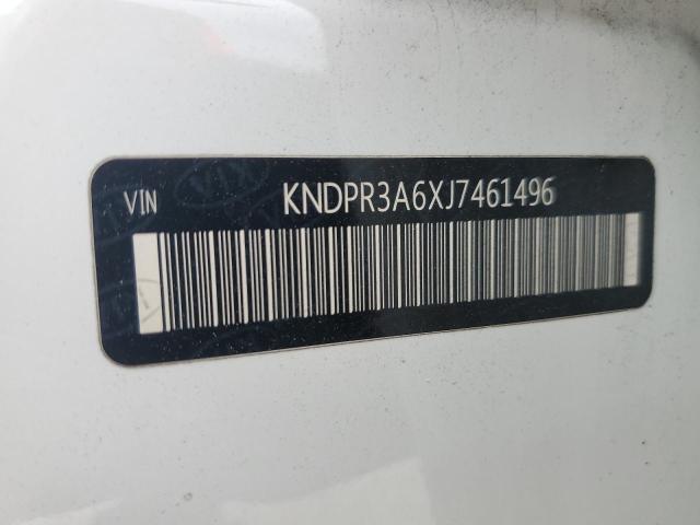 KNDPR3A6XJ7461496 - 2018 KIA SPORTAGE SX WHITE photo 13