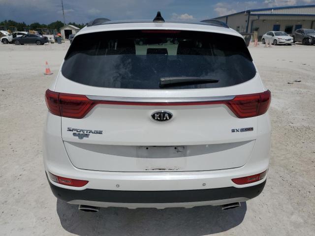 KNDPR3A6XJ7461496 - 2018 KIA SPORTAGE SX WHITE photo 6