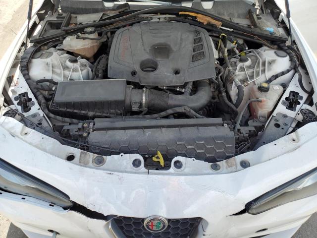 ZARFAMAN6K7598183 - 2019 ALFA ROMEO GIULIA WHITE photo 11