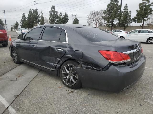 4T1BK3DB2BU430846 - 2011 TOYOTA AVALON BASE GRAY photo 2
