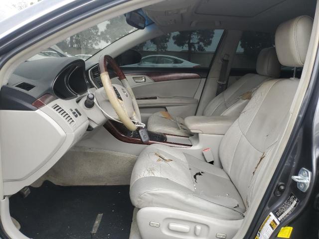 4T1BK3DB2BU430846 - 2011 TOYOTA AVALON BASE GRAY photo 7