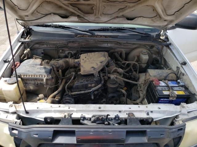 5TETX22N05Z068058 - 2005 TOYOTA TACOMA ACCESS CAB თეთრი ფოტო 11