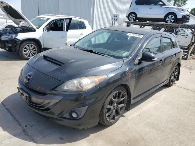 JM1BL1L46D1800760 - 2013 MAZDA SPEED 3 BLACK photo 1