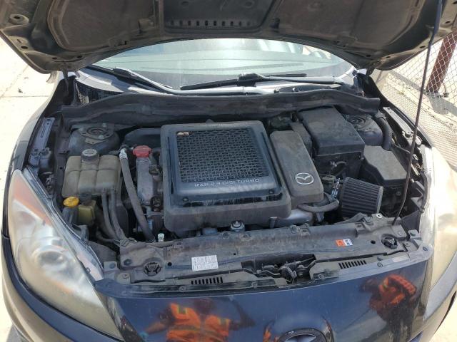 JM1BL1L46D1800760 - 2013 MAZDA SPEED 3 BLACK photo 11