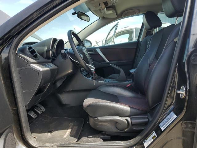 JM1BL1L46D1800760 - 2013 MAZDA SPEED 3 BLACK photo 7