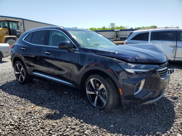 LRBFZNR4XMD167014 - 2021 BUICK ENVISION ESSENCE Көк фото 4