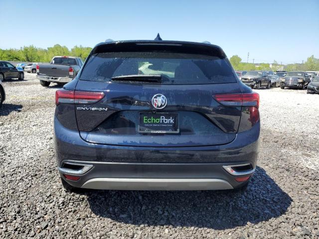 LRBFZNR4XMD167014 - 2021 BUICK ENVISION ESSENCE Көк фото 6