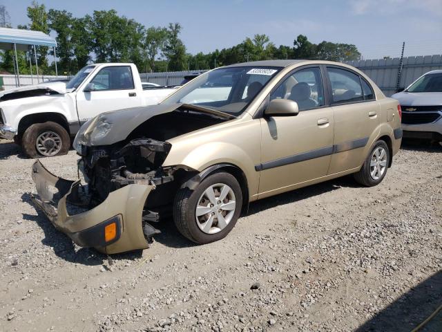 KNADE223796576570 - 2009 KIA RIO BASE GOLD photo 1