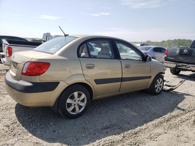 KNADE223796576570 - 2009 KIA RIO BASE GOLD photo 3