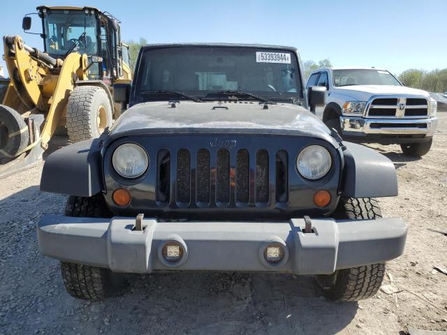 1J4GA39167L124365 - 2007 JEEP WRANGLER X BLACK photo 5