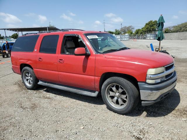 3GNEC16T52G350427 - 2002 CHEVROLET SUBURBAN C1500 RED photo 4