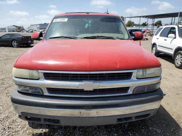 3GNEC16T52G350427 - 2002 CHEVROLET SUBURBAN C1500 RED photo 5