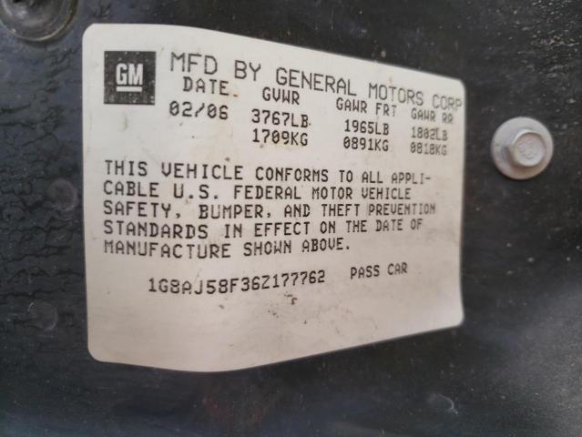 1G8AJ58F36Z177762 - 2006 SATURN ION LEVEL 2 银色 照片 13