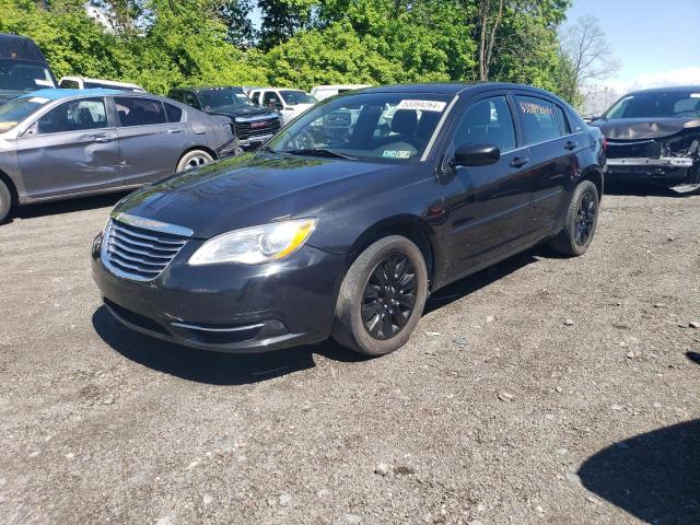 1C3BC4FB0BN515509 - 2011 CHRYSLER 200 LX BLACK photo 1