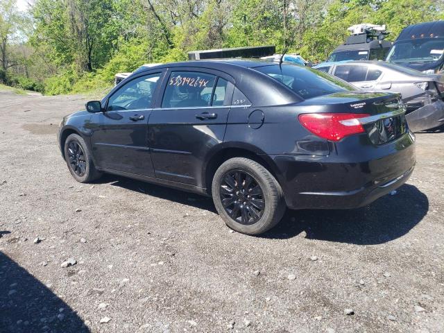 1C3BC4FB0BN515509 - 2011 CHRYSLER 200 LX BLACK photo 2