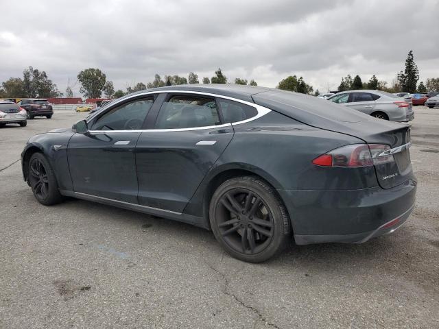 5YJSA1AC1DFP11203 - 2013 TESLA MODEL S GREEN photo 2