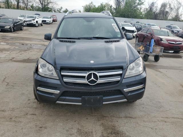4JGBF7BE5BA681905 - 2011 MERCEDES-BENZ GL 450 4MATIC GRAY photo 5