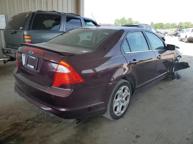 3FAHP0HAXBR147902 - 2011 FORD FUSION SE BURGUNDY photo 3