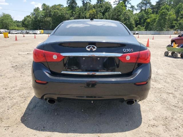 JN1BV7AP9FM350052 - 2015 INFINITI Q50 BASE BLACK photo 6