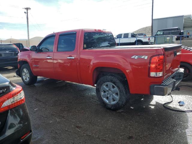 3GTP2VE30BG349330 - 2011 GMC SIERRA K1500 SLE RED photo 2