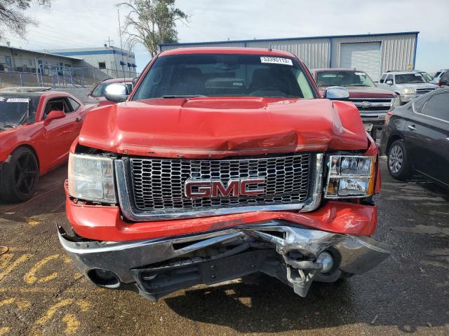 3GTP2VE30BG349330 - 2011 GMC SIERRA K1500 SLE RED photo 5