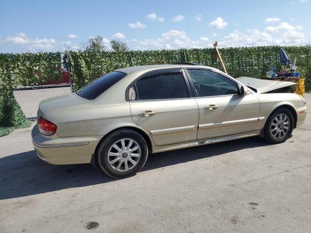 KMHWF35H13A797166 - 2003 HYUNDAI SONATA GLS GOLD photo 3