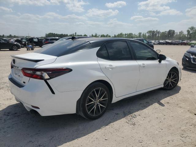 4T1T11AK5RU878153 - 2024 TOYOTA CAMRY SE NIGHT SHADE WHITE photo 3