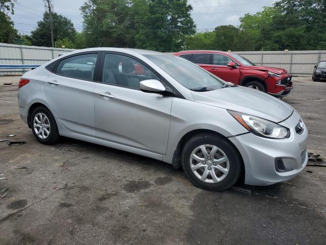 KMHCT4AE4EU700234 - 2014 HYUNDAI ACCENT GLS SILVER photo 4