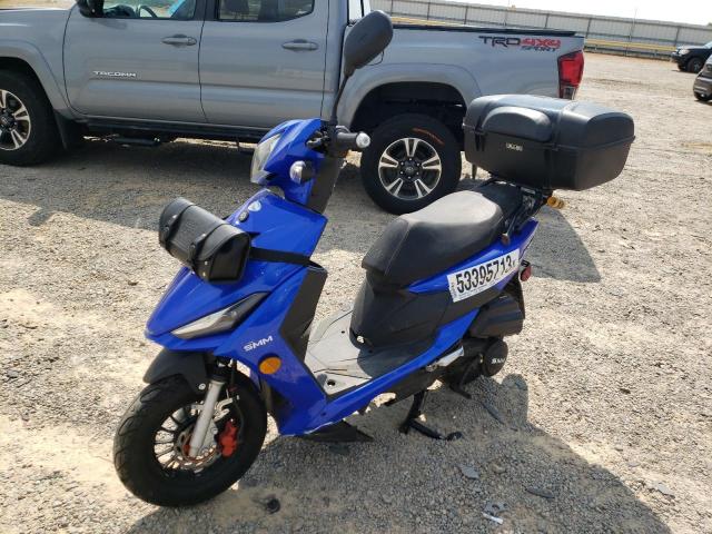 LLPTGKBN9N1040048 - 2022 JIAJ MOPED BLUE photo 2