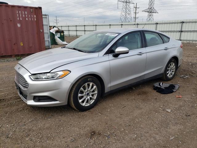 3FA6P0G77GR163947 - 2016 FORD FUSION S SILVER photo 1