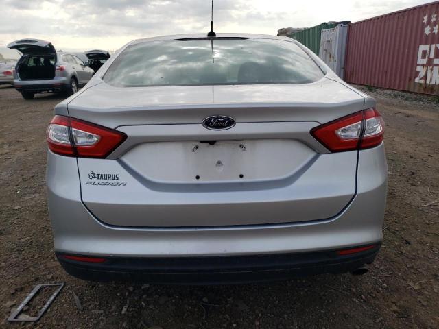 3FA6P0G77GR163947 - 2016 FORD FUSION S SILVER photo 6