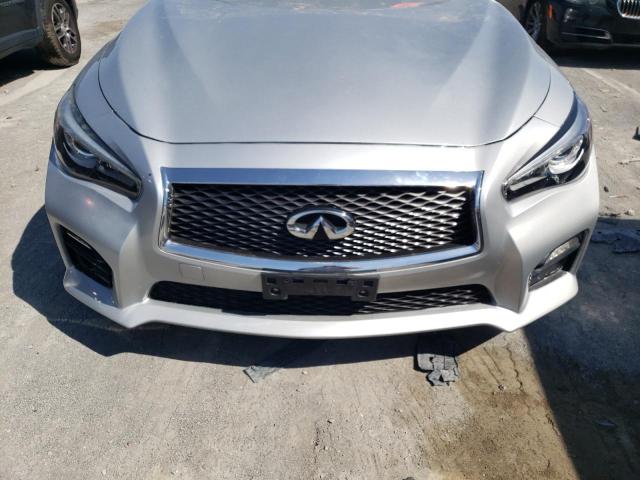 JN1EV7AR4GM342103 - 2016 INFINITI Q50 PREMIUM SILVER photo 11