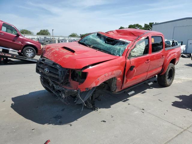 5TEJU62N57Z398935 - 2007 TOYOTA TACOMA DOUBLE CAB PRERUNNER RED photo 1