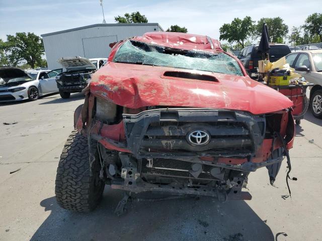 5TEJU62N57Z398935 - 2007 TOYOTA TACOMA DOUBLE CAB PRERUNNER RED photo 5