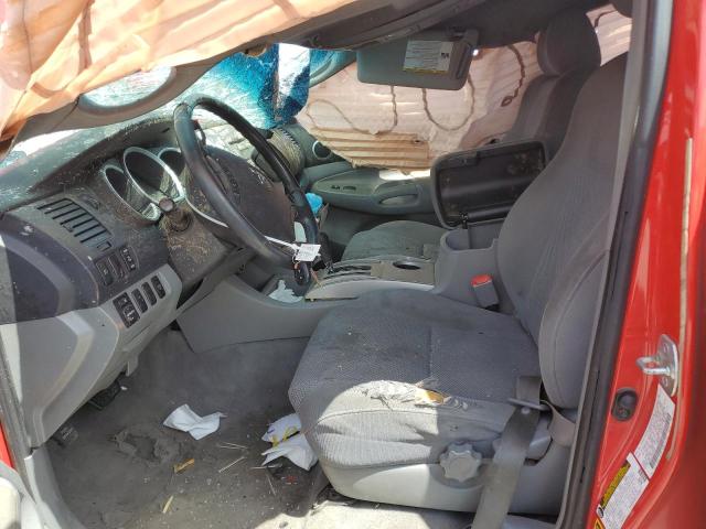 5TEJU62N57Z398935 - 2007 TOYOTA TACOMA DOUBLE CAB PRERUNNER RED photo 7
