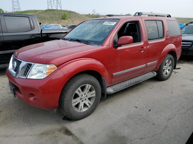 5N1AR1NBXCC623778 - 2012 NISSAN PATHFINDER S RED photo 1