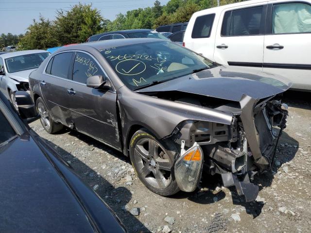 1G1ZC5E0XCF257830 - 2012 CHEVROLET MALIBU 1LT 棕色 照片 4