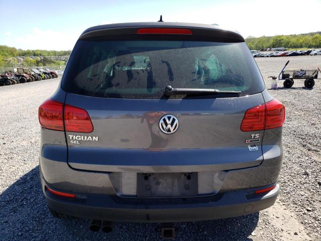 WVGBV7AX1GW526753 - 2016 VOLKSWAGEN TIGUAN S GRAY photo 6