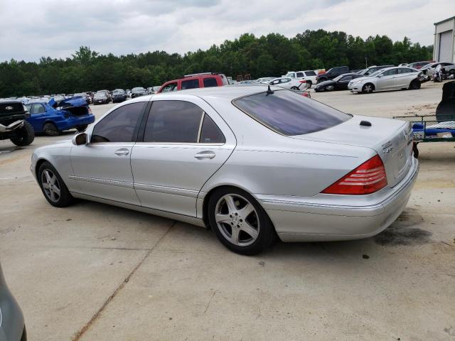 WDBNG70J45A438362 - 2005 MERCEDES-BENZ S 430 GRAY photo 2
