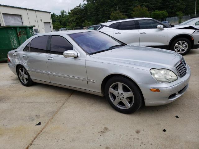 WDBNG70J45A438362 - 2005 MERCEDES-BENZ S 430 GRAY photo 4